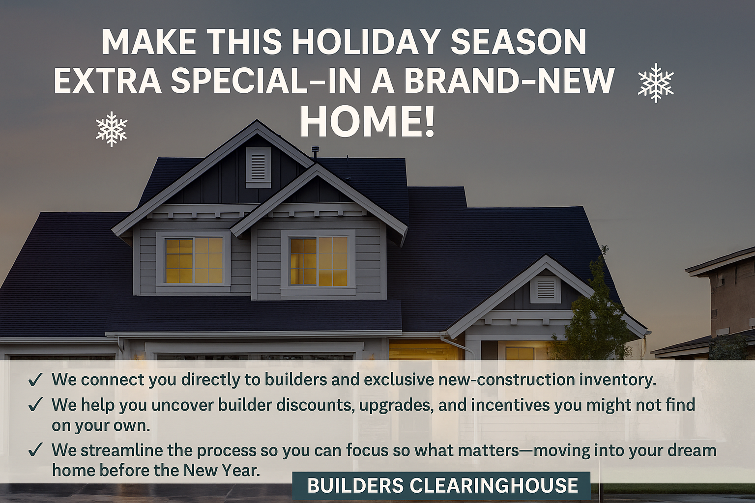 🎄✨ Make This Holiday Season Extra Special—In a Brand-New Home! ✨🎄