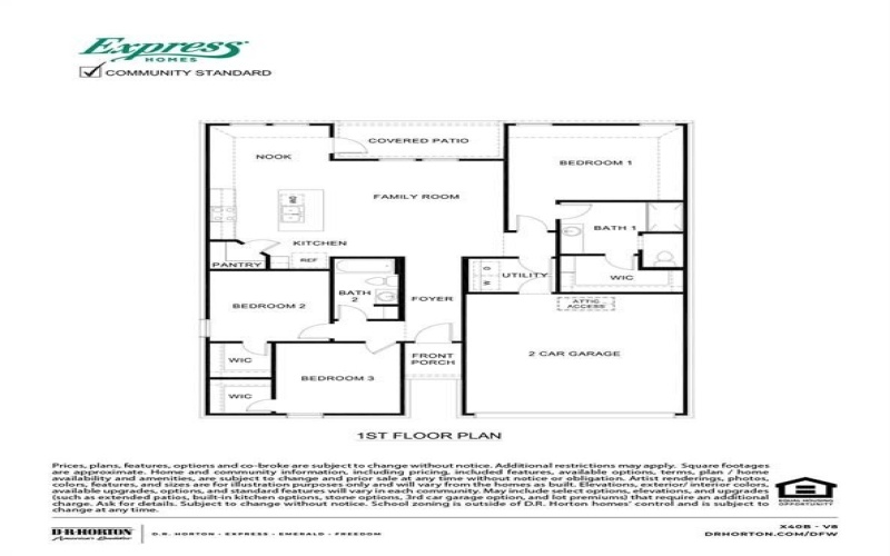 1457 Elm Forest Way, Lancaster, TX 75146, 3 Bedrooms Bedrooms, ,2 BathroomsBathrooms,Residential,For Sale,1457 Elm Forest Way,20764358