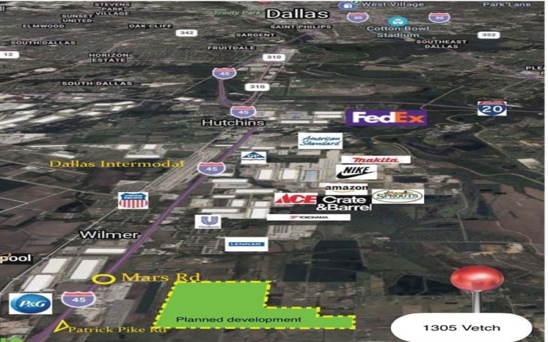 1305 Vetch Road, Ferris, TX 75125, ,Commercial Sale,For Sale,1305 Vetch Road,20784355