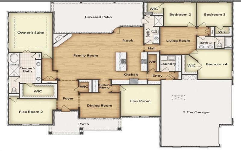 2317 Gypsum Street, Krum, TX 76249, 4 Bedrooms Bedrooms, ,3 BathroomsBathrooms,Residential,For Sale,2317 Gypsum Street,20785045