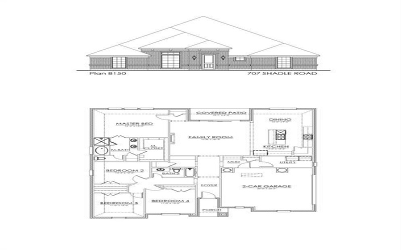 707 Shadle Road, Poolville, TX 76487, 4 Bedrooms Bedrooms, ,2 BathroomsBathrooms,Residential,For Sale,707 Shadle Road,20813563