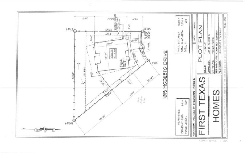 1019 Modesto Drive, Frisco, TX 75036, 5 Habitaciones Habitaciones , ,3 BañosBaños,Residential,En Venta,1019 Modesto Drive,20820944
