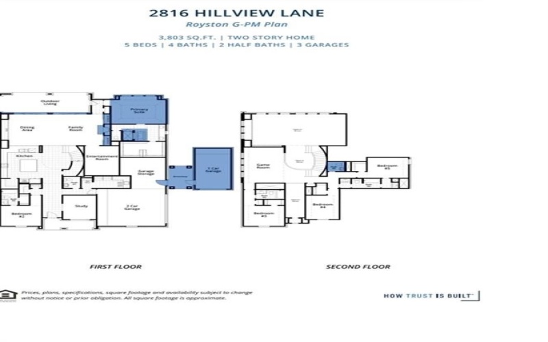 2816 Hillview Lane, Sherman, TX 75092, 5 Bedrooms Bedrooms, ,5 BathroomsBathrooms,Residential,For Sale,2816 Hillview Lane,20845143