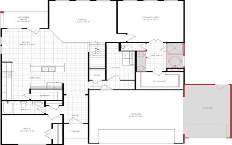 6916 Deadwood, Fort Worth, TX 76123, 4 Habitaciones Habitaciones , ,3 BañosBaños,Residential,En Venta,6916 Deadwood,0,20855999