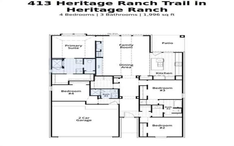 413 Heritage Ranch Trail, Sherman, TX 75092, 4 Bedrooms Bedrooms, ,3 BathroomsBathrooms,Residential,For Sale,413 Heritage Ranch Trail,0,20881663