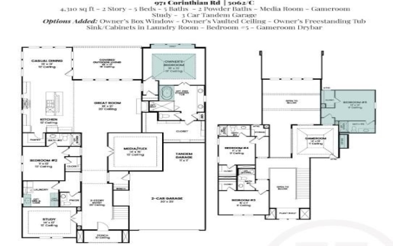 971 Corinthian Road, Prosper, TX 75078, 5 Habitaciones Habitaciones , ,6 BañosBaños,Residential,En Venta,971 Corinthian Road,20885274