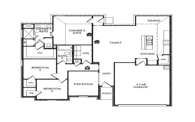 2612 Streamside, Burleson, TX 76028, 3 Bedrooms Bedrooms, ,2 BathroomsBathrooms,Residential,For Sale,2612 Streamside,20888780