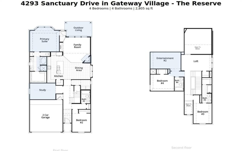 4293 Sanctuary Drive, Denison, TX 75020, 4 Habitaciones Habitaciones , ,5 BañosBaños,Residential,En Venta,4293 Sanctuary Drive,20895350