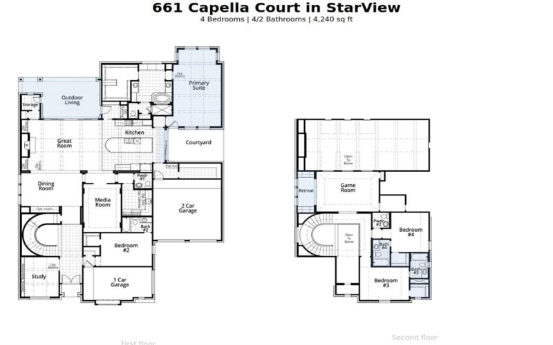 661 Capella Court, Prosper, TX 75078, 4 Habitaciones Habitaciones , ,5 BañosBaños,Residential,En Venta,661 Capella Court,20896519