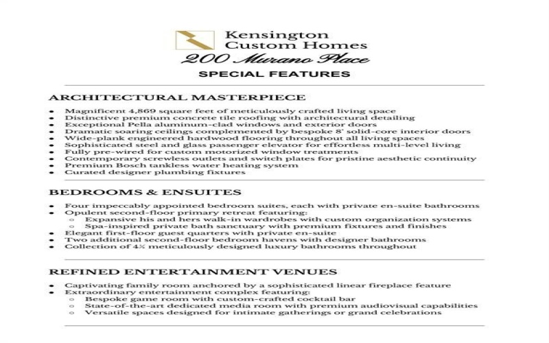 200 Murano Place, Southlake, TX 76092, 4 Habitaciones Habitaciones , ,5 BañosBaños,Residential,En Venta,200 Murano Place,20905964