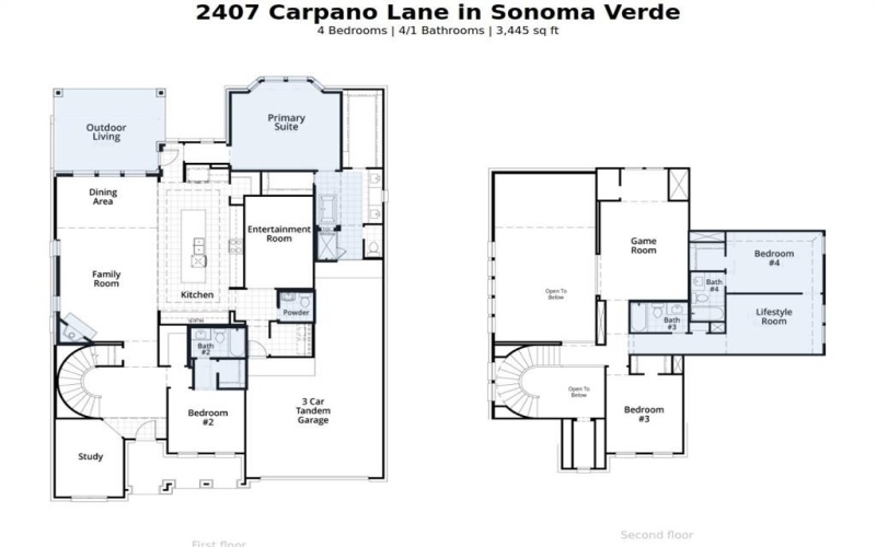 2407 Carpano Lane, McLendon Chisholm, TX 75032, 4 Habitaciones Habitaciones , ,5 BañosBaños,Residential,En Venta,2407 Carpano Lane,20908809