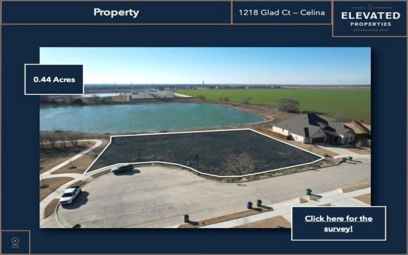1218 Glad Court, Celina, TX 75009, ,Tierra,En Venta,1218 Glad Court,20909033