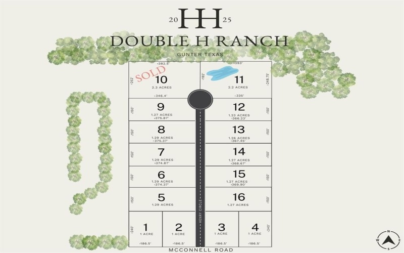 Tbd Lot 4 McConnell Road, Gunter, TX 75058, ,Land,For Sale,Tbd Lot 4 McConnell Road,20913989