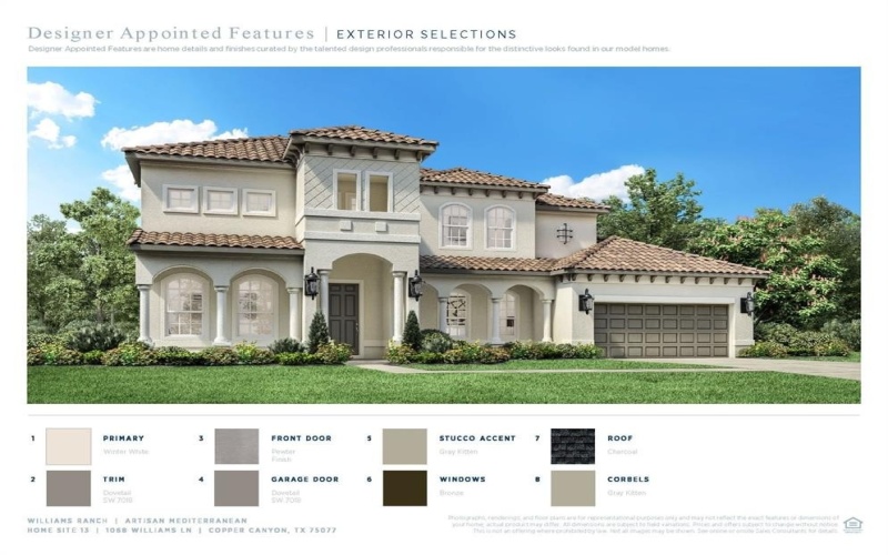 1068 Williams Lane, Copper Canyon, TX 75077, 5 Habitaciones Habitaciones , ,6 BañosBaños,Residential,En Venta,1068 Williams Lane,0,20920118