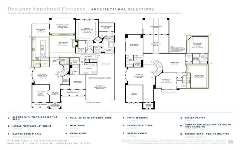 1068 Williams Lane, Copper Canyon, TX 75077, 5 Habitaciones Habitaciones , ,6 BañosBaños,Residential,En Venta,1068 Williams Lane,0,20920118