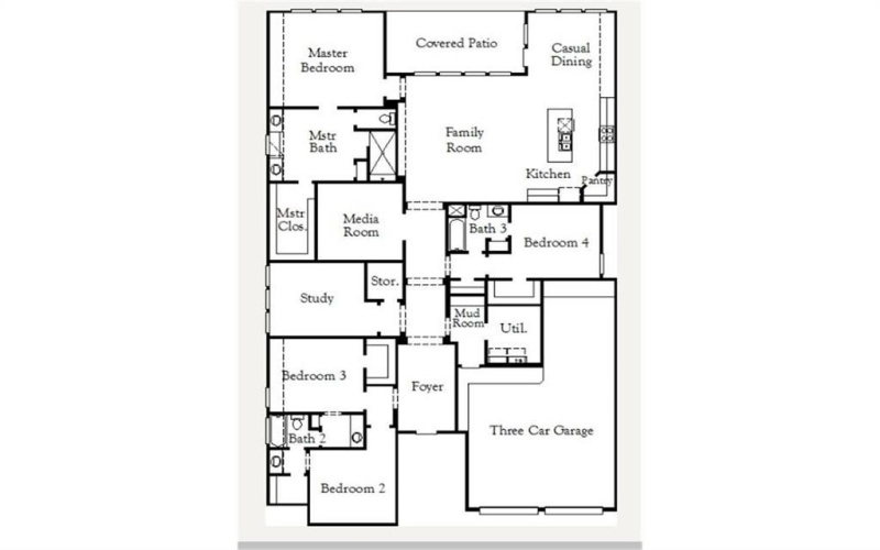 2005 Eagle Nest Drive, Mesquite, TX 75181, 4 Habitaciones Habitaciones , ,3 BañosBaños,Residential,En Venta,2005 Eagle Nest Drive,20921624