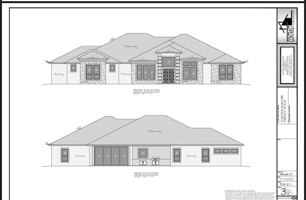 19 River Oaks Dr, Odessa, TX 79765, 4 Habitaciones Habitaciones , ,3 BañosBaños,Residential,En Venta,19 River Oaks Dr,157987