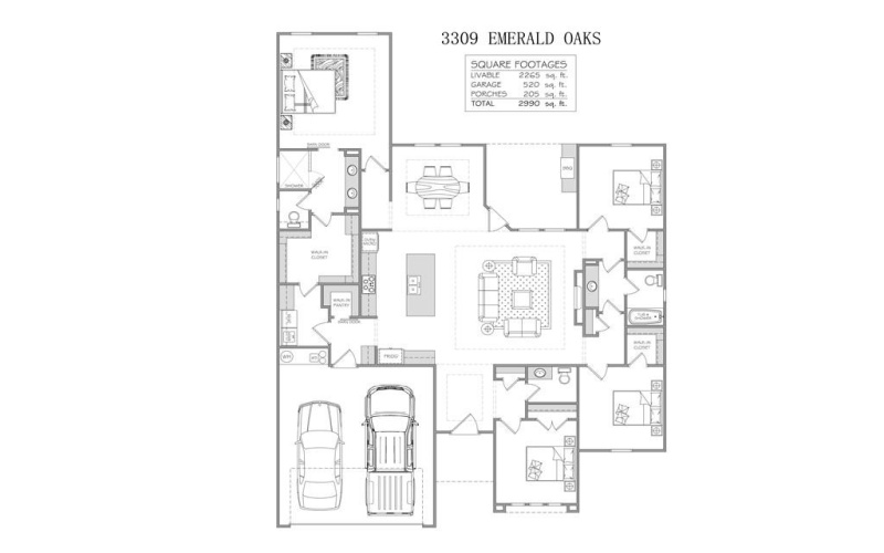 3309 Emerald Oaks Ln., Odessa, TX 79762, 4 Habitaciones Habitaciones , ,2 BañosBaños,Residential,En Venta,3309 Emerald Oaks Ln.,50081218