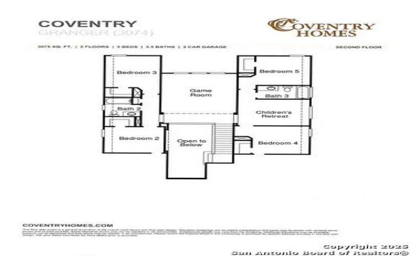 14422 Blue Mesa Hill, San Antonio, TX 78245, 5 Bedrooms Bedrooms, ,3 BathroomsBathrooms,Residential,For Sale,14422 Blue Mesa Hill,1837821