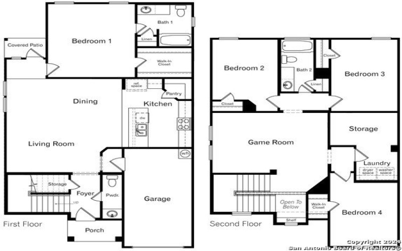1122 Pacific Monarch, San Antonio, TX 78253, 4 Habitaciones Habitaciones , ,2 BañosBaños,Residential,En Venta,1122 Pacific Monarch,1834235