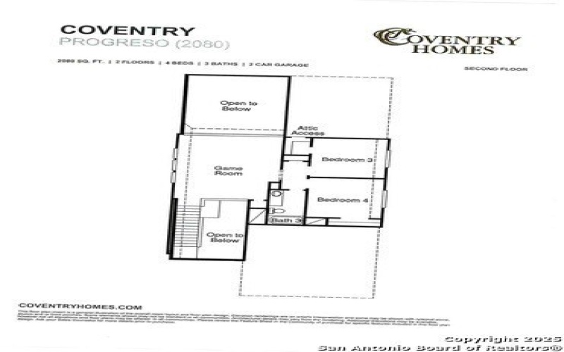 2629 White Willow, San Antonio, TX 78245, 4 Bedrooms Bedrooms, ,3 BathroomsBathrooms,Residential,For Sale,2629 White Willow,1835801