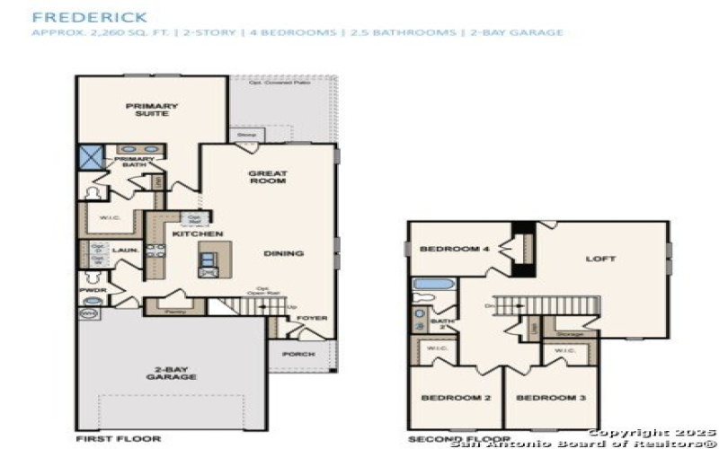 5539 Frederick blf, San Antonio, TX 78073, 4 Bedrooms Bedrooms, ,2 BathroomsBathrooms,Residential,For Sale,5539 Frederick blf,1852543