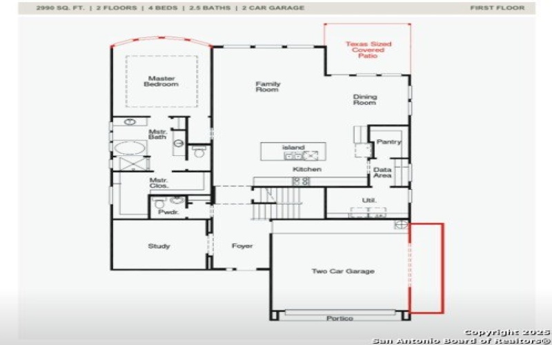 9602 Pioneer Junction, San Antonio, TX 78254, 4 Bedrooms Bedrooms, ,3 BathroomsBathrooms,Residential,For Sale,9602 Pioneer Junction,1852964