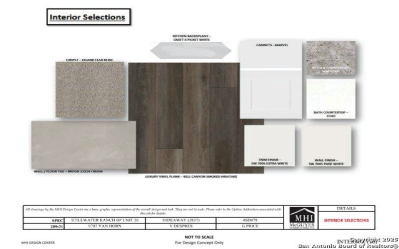 9707 Van Horn, San Antonio, TX 78254, 4 Bedrooms Bedrooms, ,3 BathroomsBathrooms,Residential,For Sale,9707 Van Horn,0,1853266