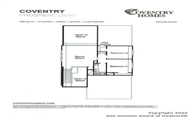 2432 Barkey Springs, San Antonio, TX 78245, 4 Bedrooms Bedrooms, ,3 BathroomsBathrooms,Residential,For Sale,2432 Barkey Springs,1856197