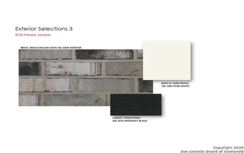 9722 Pioneer Junction, San Antonio, TX 78254, 4 Bedrooms Bedrooms, ,3 BathroomsBathrooms,Residential,For Sale,9722 Pioneer Junction,0,1862535