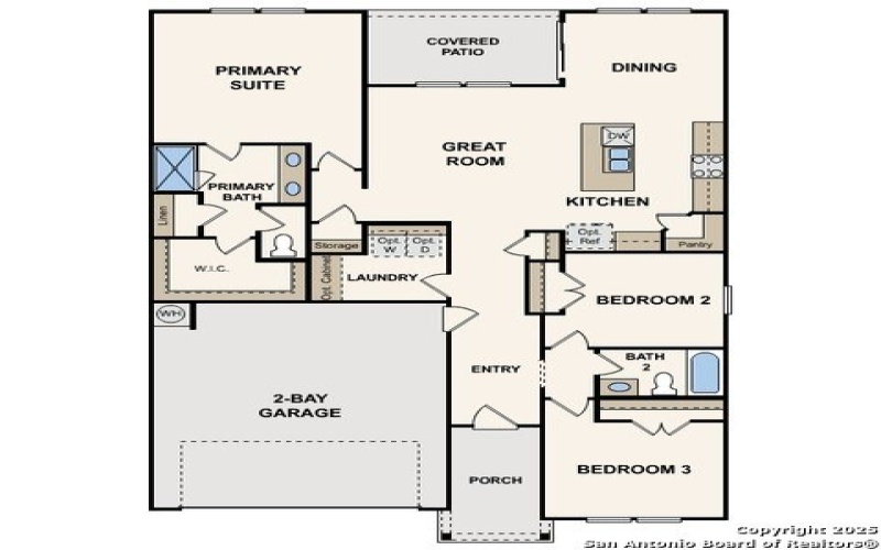7848 COFFEE MILL, San Antonio, TX 78252, 3 Habitaciones Habitaciones , ,2 BañosBaños,Residential,En Venta,7848 COFFEE MILL,1865711
