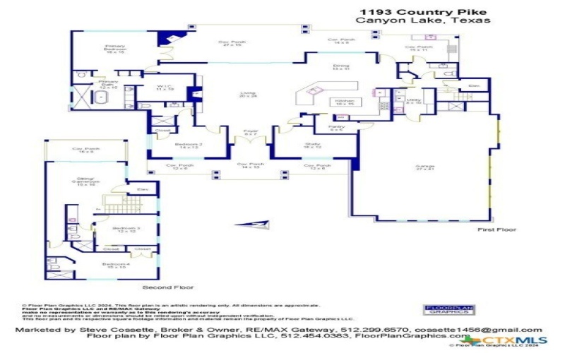 1193 Country Pike, Canyon Lake, TX 78133, 4 Bedrooms Bedrooms, ,5 BathroomsBathrooms,Residential,For Sale,1193 Country Pike,546912