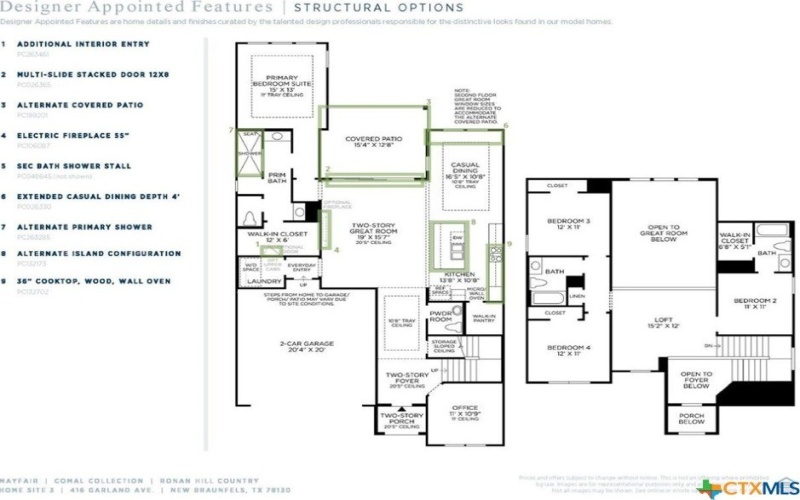 416 Garland, New Braunfels, TX 78130, 4 Bedrooms Bedrooms, ,3 BathroomsBathrooms,Residential,For Sale,416 Garland,563352