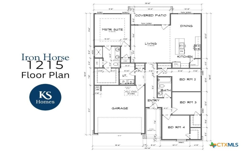 1215 Iron Horse Drive, Killeen, TX 76549, 4 Bedrooms Bedrooms, ,2 BathroomsBathrooms,Residential,For Sale,1215 Iron Horse Drive,568204