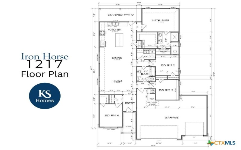 1217 Iron Horse Drive, Killeen, TX 76549, 4 Bedrooms Bedrooms, ,2 BathroomsBathrooms,Residential,For Sale,1217 Iron Horse Drive,568206
