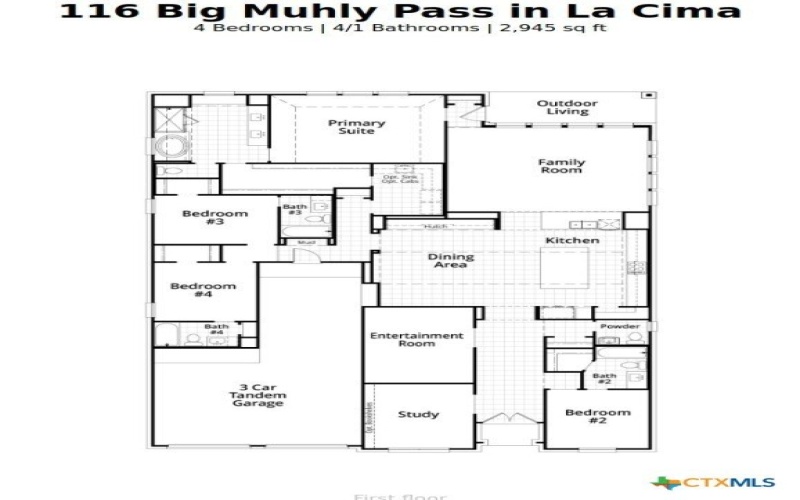 116 Big Muhly Pass, San Marcos, TX 78666, 4 Bedrooms Bedrooms, ,5 BathroomsBathrooms,Residential,For Sale,116 Big Muhly Pass,573290