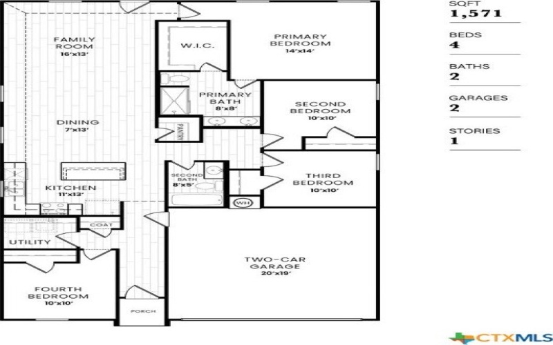 3004 Titus Court, Temple, TX 76501, 4 Bedrooms Bedrooms, ,2 BathroomsBathrooms,Residential,For Sale,3004 Titus Court,577042