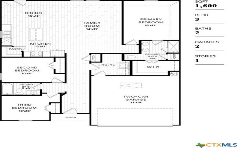 1003 Antelope Trail, Temple, TX 76504, 3 Bedrooms Bedrooms, ,2 BathroomsBathrooms,Residential,For Sale,1003 Antelope Trail,577062