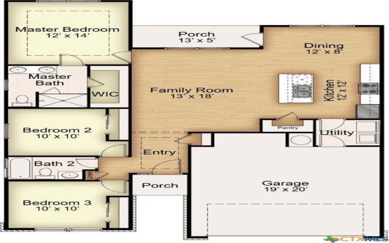 709 Killam Drive, Temple, TX 76502, 3 Bedrooms Bedrooms, ,2 BathroomsBathrooms,Residential,For Sale,709 Killam Drive,574536