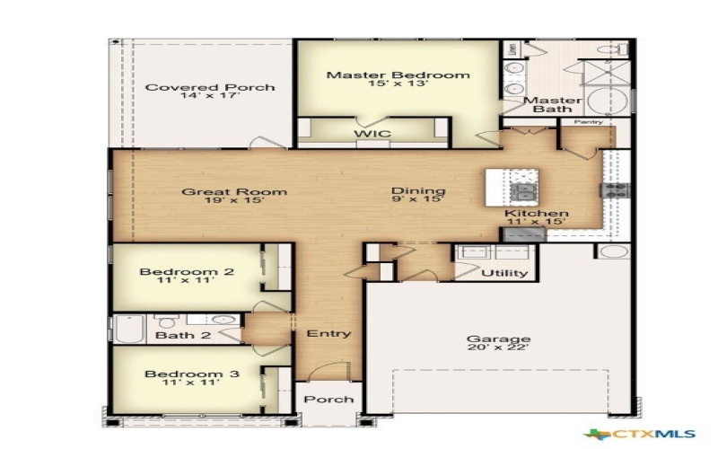 7809 Smoke Creek Lane, Temple, TX 76502, 3 Bedrooms Bedrooms, ,2 BathroomsBathrooms,Residential,For Sale,7809 Smoke Creek Lane,578162