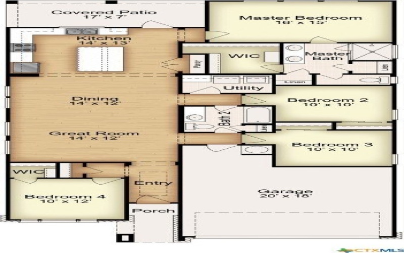 7805 Smoke Creek Lane, Temple, TX 76502, 4 Bedrooms Bedrooms, ,2 BathroomsBathrooms,Residential,For Sale,7805 Smoke Creek Lane,578164