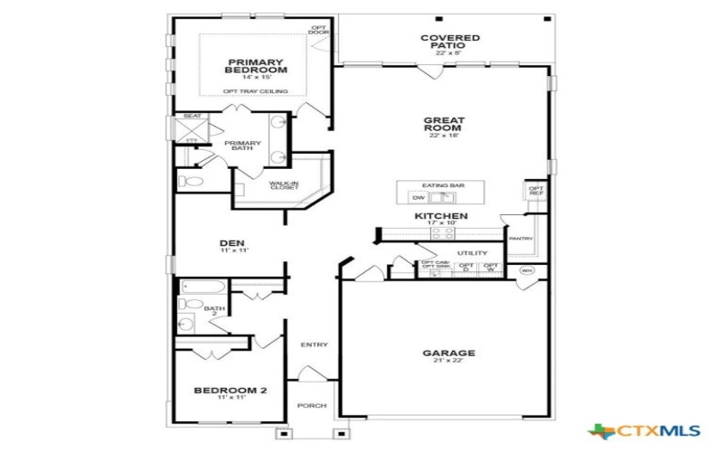 322 Sweeping Sage Lane, San Marcos, TX 78666, 2 Habitaciones Habitaciones , ,2 BañosBaños,Residential,En Venta,322 Sweeping Sage Lane,0,578851