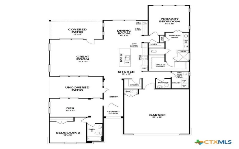 207 Sprinting Peak Drive, San Marcos, TX 78666, 2 Habitaciones Habitaciones , ,2 BañosBaños,Residential,En Venta,207 Sprinting Peak Drive,579628