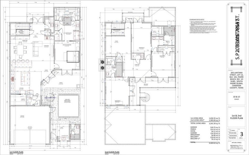 203 Lantana St., South Padre Island, TX 78597, 4 Bedrooms Bedrooms, ,5 BathroomsBathrooms,Residential,For Sale,203 Lantana St.,102816