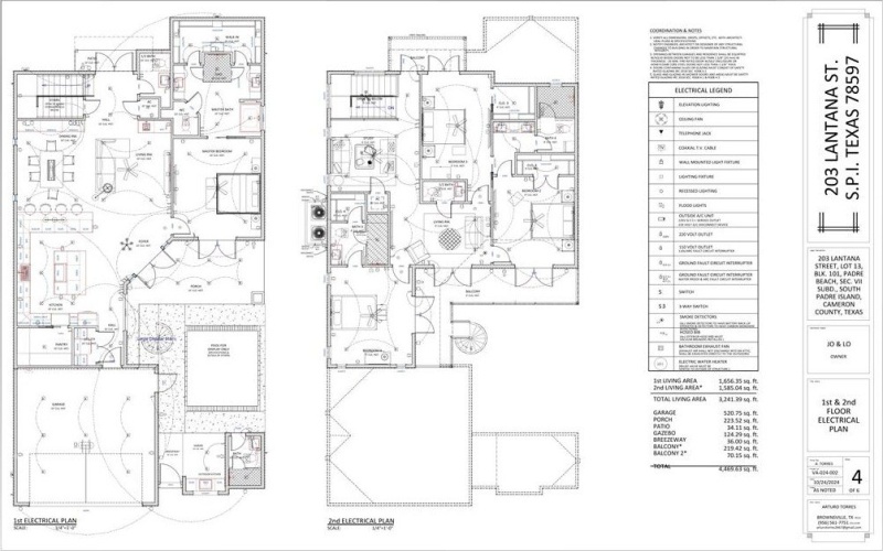 203 Lantana St., South Padre Island, TX 78597, 4 Bedrooms Bedrooms, ,5 BathroomsBathrooms,Residential,For Sale,203 Lantana St.,102816