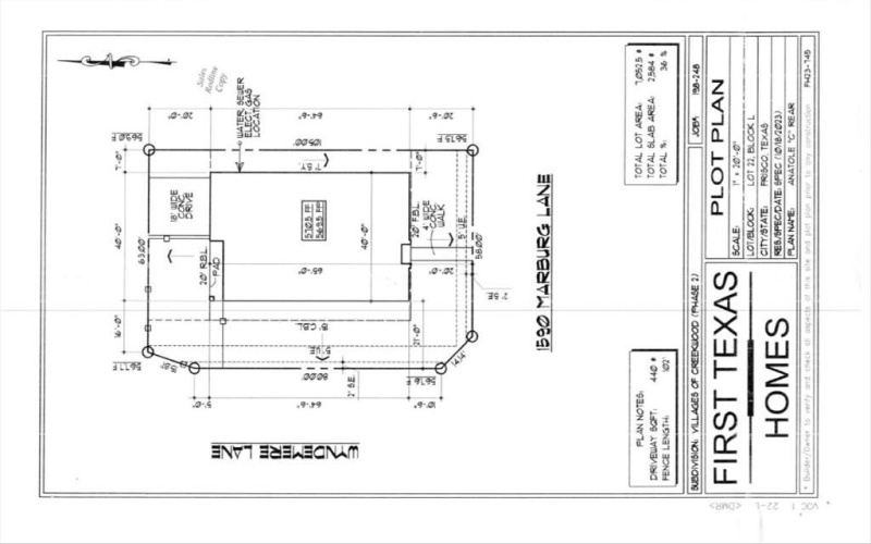 1556 Marburg Lane, Frisco, TX 75036, 5 Habitaciones Habitaciones , ,3 BañosBaños,Residential,En Venta,1556 Marburg Lane,20792397