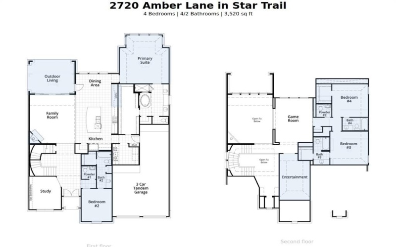2720 Amber Lane, Prosper, TX 75078, 4 Habitaciones Habitaciones , ,5 BañosBaños,Residential,En Venta,2720 Amber Lane,0,20873534