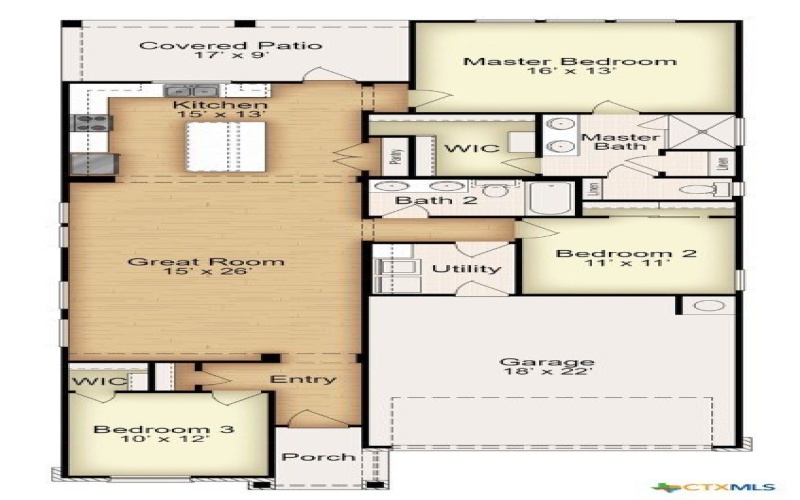 8014 Timber Hollow Lane, Temple, TX 76502, 3 Habitaciones Habitaciones , ,2 BañosBaños,Residential,En Venta,8014 Timber Hollow Lane,543987
