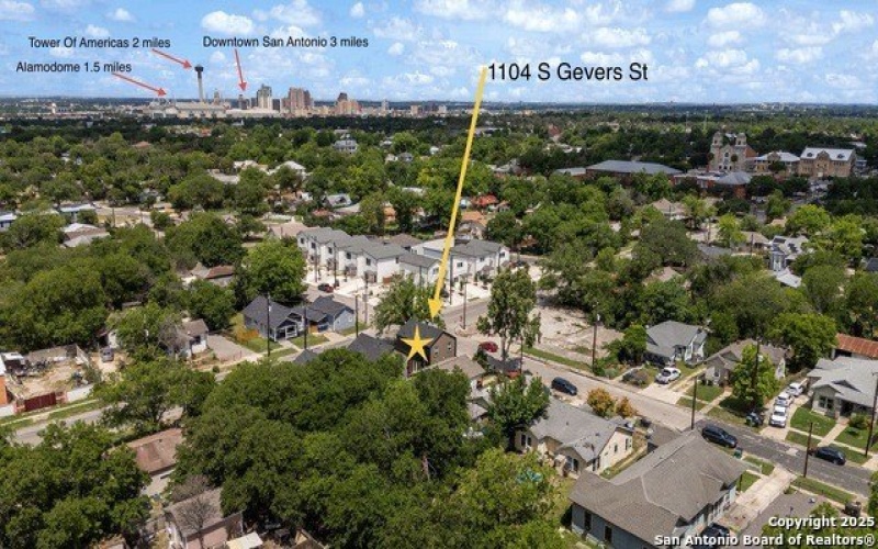1104 S Gevers St, San Antonio, TX 78203, 3 Habitaciones Habitaciones , ,2 BañosBaños,Residential,En Venta,1104 S Gevers St,0,1865858