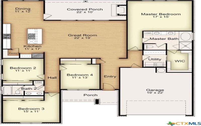 7902 Emery Oaks Drive, Temple, TX 76502, 4 Bedrooms Bedrooms, ,2 BathroomsBathrooms,Residential,For Sale,7902 Emery Oaks Drive,547996